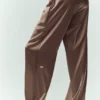 Pantaloni Silk Luminous (lunghi) - Alpine Cocoa