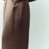 Pantaloni Silk Luminous (lunghi) - Alpine Cocoa