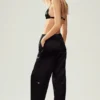 Pantaloni Silk Luminous (Regular) - Nero