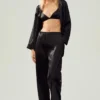 Pantaloni Silk Luminous (Regular) - Nero