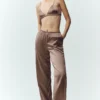 Pantaloni Silk Luminous (vestibilità regolare) - Alpine Cocoa