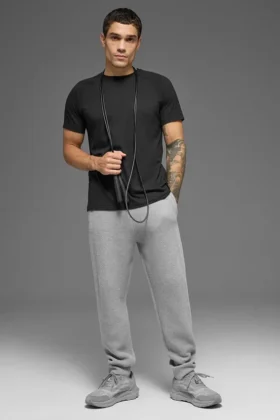 Pantaloni Sports Club Jogger - Grigio melange atletico