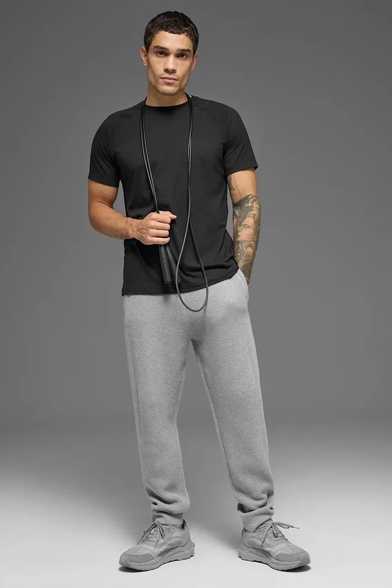 Pantaloni Sports Club Jogger - Grigio melange atletico
