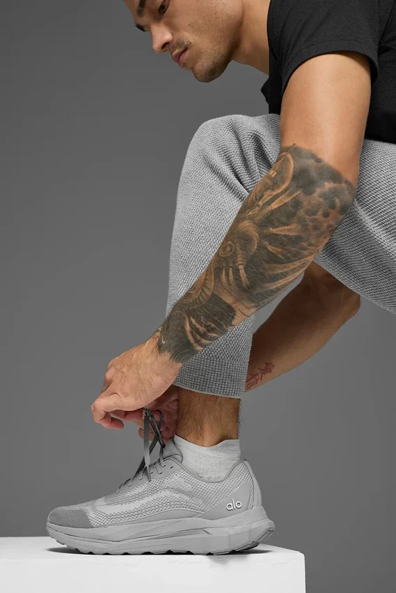 Pantaloni Sports Club Jogger - Grigio melange atletico