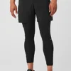 Pantaloni Stability 2-in-1 - Nero/Nero