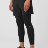 Pantaloni Stability 2-in-1 - Nero/Nero