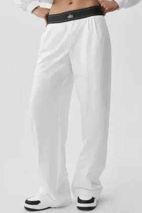 Pantaloni Suit Up (lunghi) - Bianco/Nero