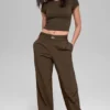 Pantaloni Suit Up (lunghi) - Espresso