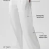 Pantaloni Suit up (Regular) - Bianco/Nero