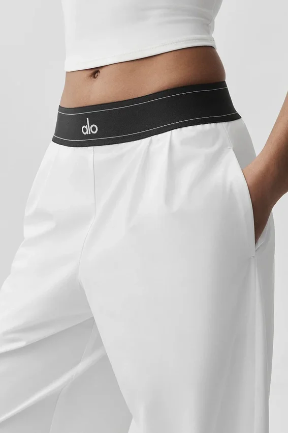 Pantaloni Suit up (Regular) - Bianco/Nero