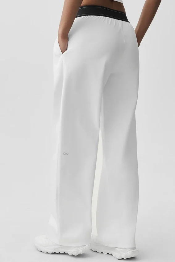 Pantaloni Suit up (Regular) - Bianco/Nero