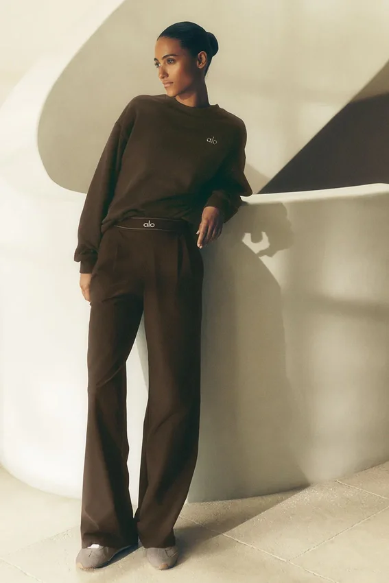 Pantaloni Suit Up (Regular) - Espresso