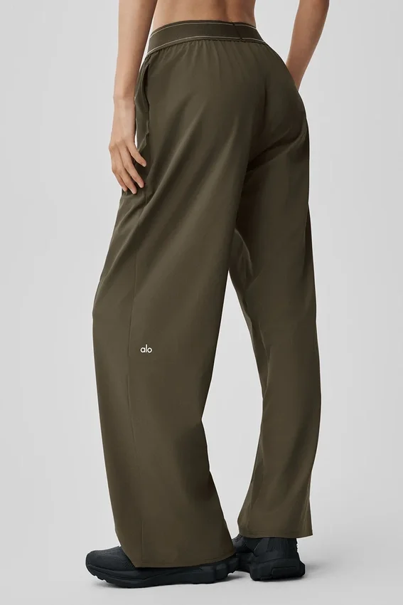 Pantaloni Suit Up (Regular) - Olive Tree