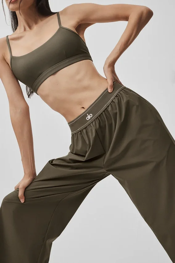 Pantaloni Suit Up (Regular) - Olive Tree