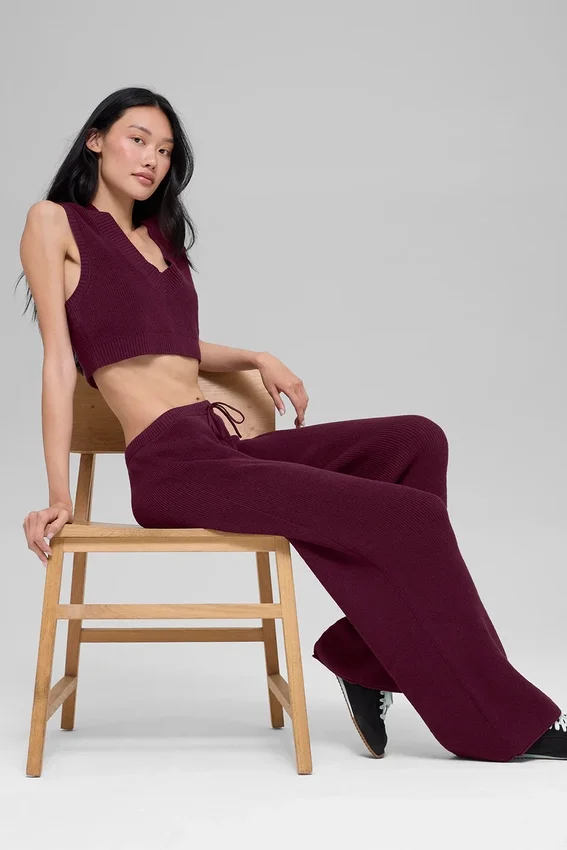 Pantaloni Supernatural Maglione - Borgogna