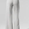 Pantaloni svasati da casa delicati e semitrasparenti - Grigio melange sportivo