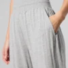 Pantaloni svasati da casa delicati e semitrasparenti - Grigio melange sportivo
