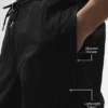 Pantaloni Takeaway Track a gamba dritta - Nero