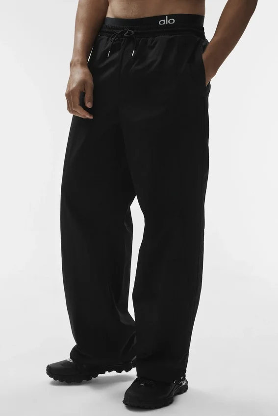Pantaloni Takeaway Track a gamba dritta - Nero