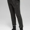 Pantaloni Winter Bliss a maglia intrecciata - Grigio melange scuro