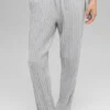 Pantaloni Winter Bliss a maglia intrecciata - Grigio melange sportivo