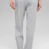 Pantaloni Winter Bliss a maglia intrecciata - Grigio melange sportivo