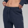Pantaloni Winter Bliss a trecce - Blu navy