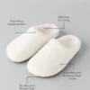 Pantofola Sherpa Recovery - Avorio