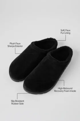 Pantofole Recovery – Nero