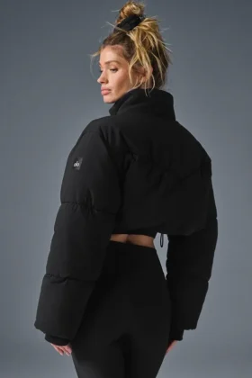 Piumino a corsetto Main Act – Nero