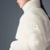 Piumino a corsetto Sherpa Main Act - Avorio