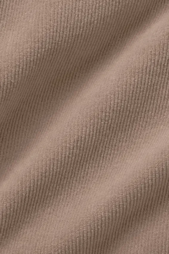 Piumino da sogno in micro-velluto a coste - Chai Latte