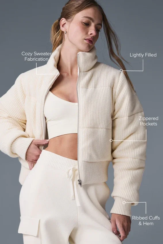 Piumino Darling Maglione - Avorio