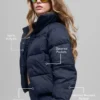 Piumino Gold Rush - Blu navy
