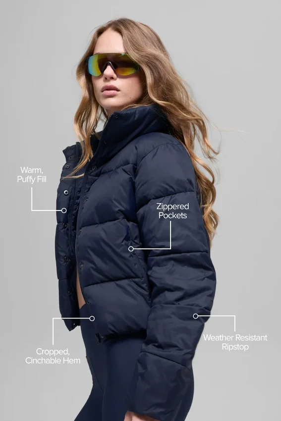 Piumino Gold Rush - Blu navy