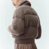 Piumino-maglione Northstar in cashmere - Cacao alpino melange