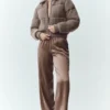Piumino-maglione Northstar in cashmere - Cacao alpino melange