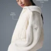 Piumino Sherpa Cozy Escape - Avorio/Avorio
