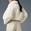 Piumino Sherpa Cozy Escape - Avorio/Avorio