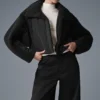 Piumino Sherpa Cozy Escape - Nero/Nero
