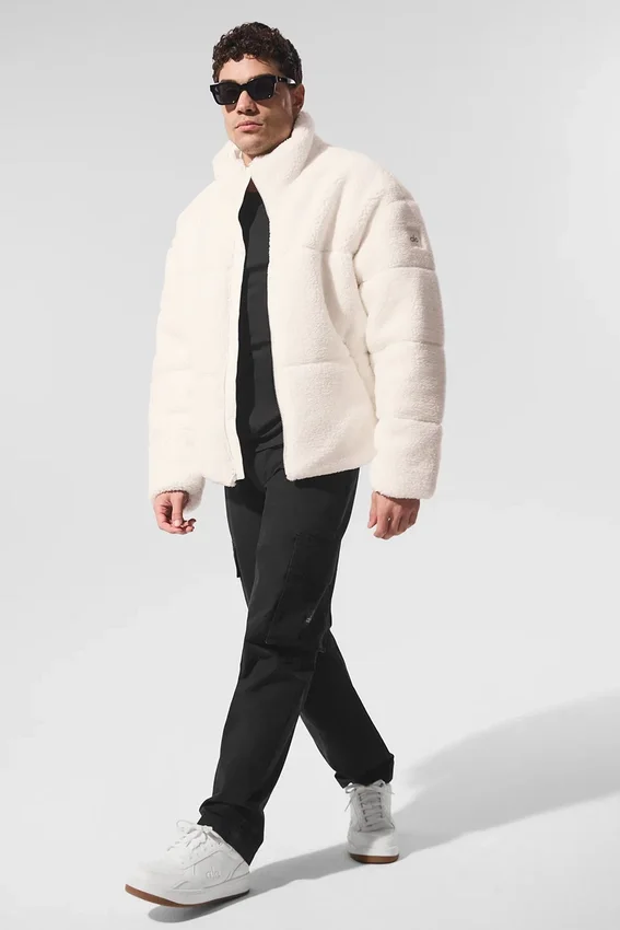 Piumino Sherpa Stage - Avorio