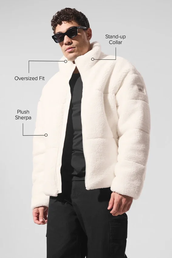 Piumino Sherpa Stage - Avorio