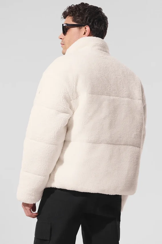 Piumino Sherpa Stage - Avorio