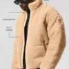 Piumino Sherpa Stage - Cammello