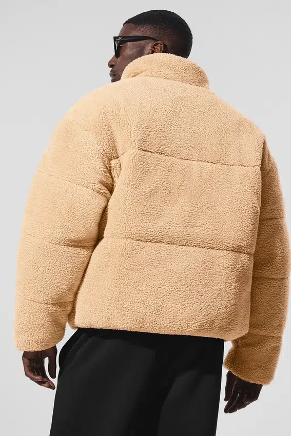 Piumino Sherpa Stage - Cammello