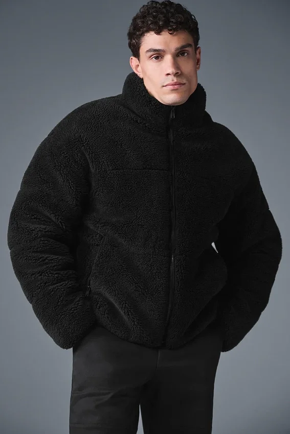 Piumino Sherpa Stage - Nero