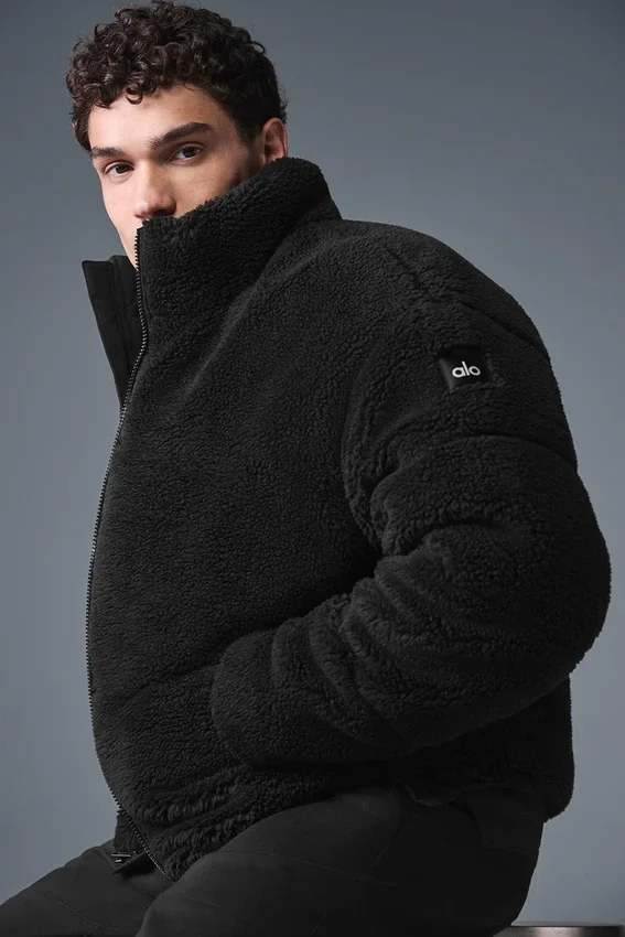 Piumino Sherpa Stage - Nero