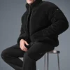 Piumino Sherpa Stage - Nero