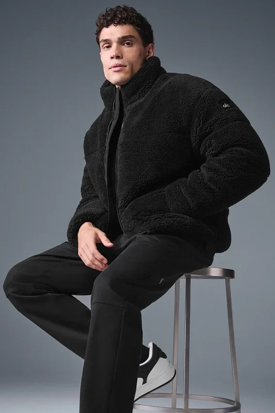 Piumino Sherpa Stage - Nero