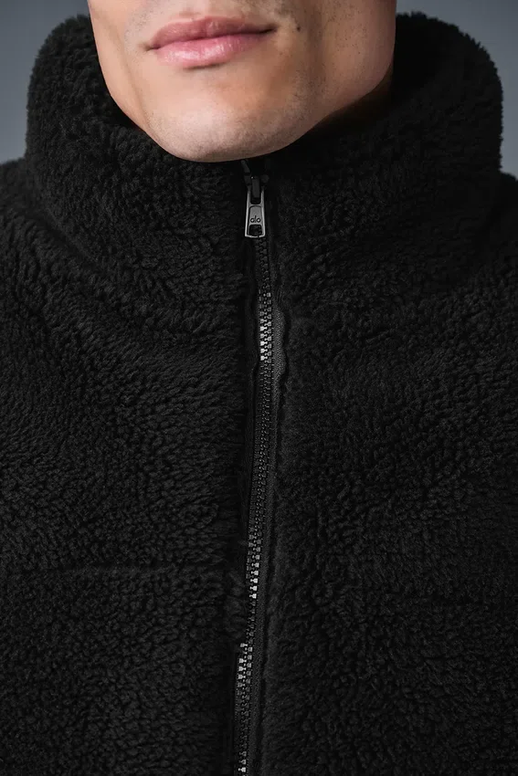 Piumino Sherpa Stage - Nero